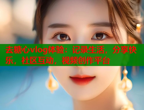去糖心vlog体验：记录生活，分享快乐，社区互动，视频创作平台
