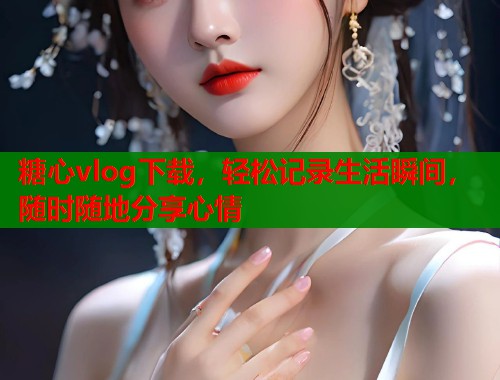 糖心vlog下载，轻松记录生活瞬间，随时随地分享心情