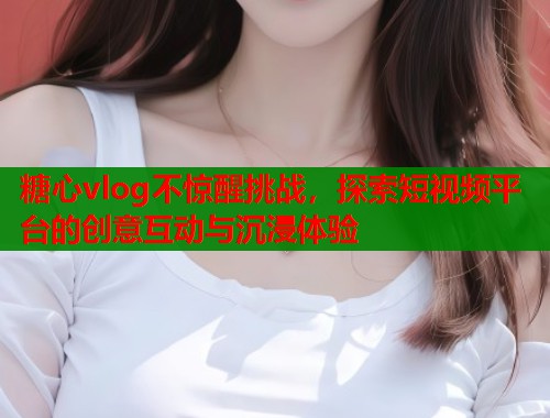 糖心vlog不惊醒挑战，探索短视频平台的创意互动与沉浸体验