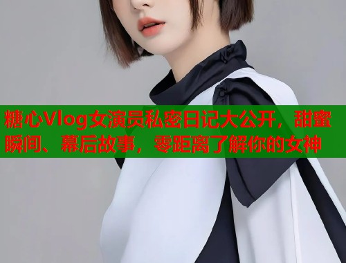 糖心Vlog女演员私密日记大公开，甜蜜瞬间、幕后故事，零距离了解你的女神