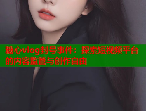 糖心vlog封号事件：探索短视频平台的内容监管与创作自由  第2张