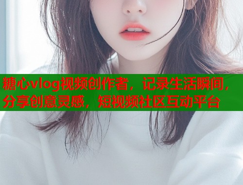 糖心vlog视频创作者，记录生活瞬间，分享创意灵感，短视频社区互动平台