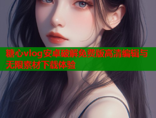 糖心vlog安卓破解免费版高清编辑与无限素材下载体验  第2张