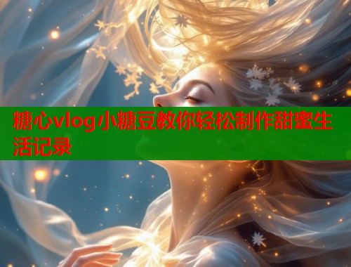 糖心vlog小糖豆教你轻松制作甜蜜生活记录