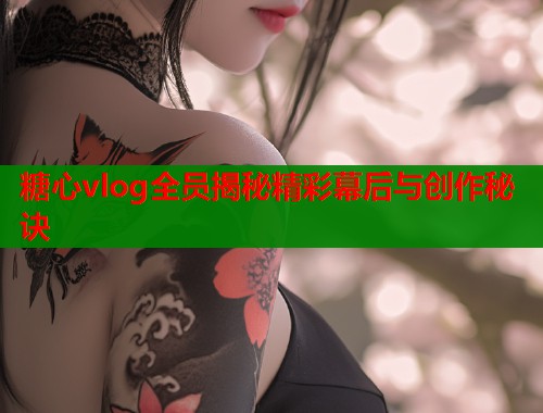 糖心vlog全员揭秘精彩幕后与创作秘诀