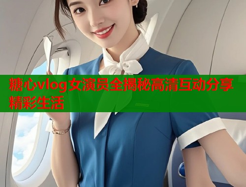糖心vlog女演员全揭秘高清互动分享精彩生活
