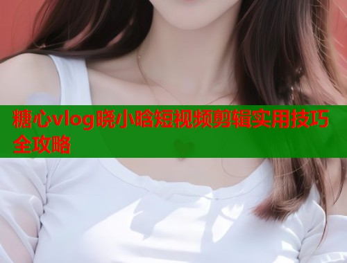糖心vlog晓小晗短视频剪辑实用技巧全攻略