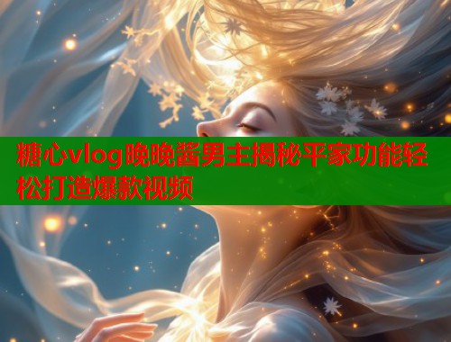 糖心vlog晚晚酱男主揭秘平家功能轻松打造爆款视频  第2张