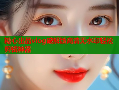 糖心出品vlog破解版高清无水印轻松剪辑神器