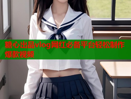 糖心出品vlog网红必备平台轻松制作爆款视频