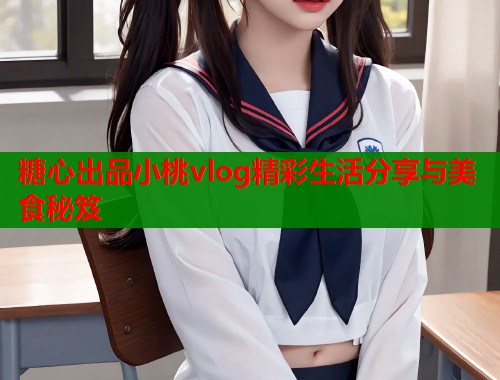 糖心出品小桃vlog精彩生活分享与美食秘笈