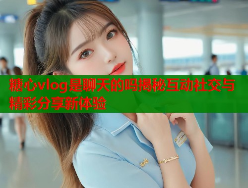 糖心vlog是聊天的吗揭秘互动社交与精彩分享新体验
