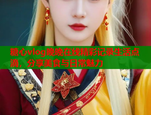糖心vlog晚晚在线精彩记录生活点滴，分享美食与日常魅力