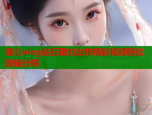糖心vlog钻石助力创作精彩视频轻松剪辑分享