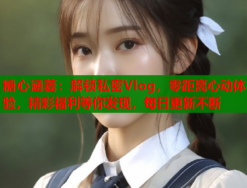 糖心涵菱：解锁私密Vlog，零距离心动体验，精彩福利等你发现，每日更新不断
