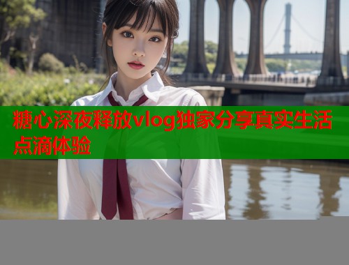 糖心深夜释放vlog独家分享真实生活点滴体验