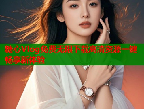 糖心Vlog免费无限下载高清资源一键畅享新体验