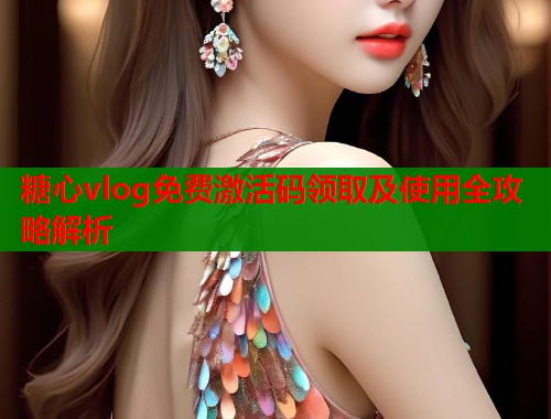 糖心vlog免费激活码领取及使用全攻略解析