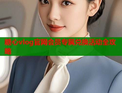 糖心vlog官网会员专属兑换活动全攻略