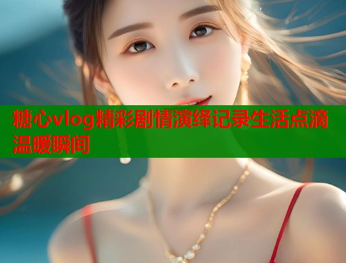 糖心vlog精彩剧情演绎记录生活点滴温暖瞬间