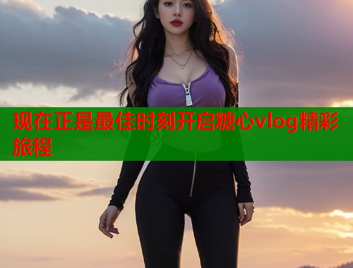 现在正是最佳时刻开启糖心vlog精彩旅程
