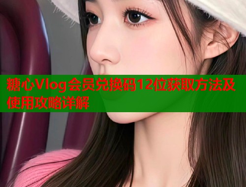 糖心Vlog会员兑换码12位获取方法及使用攻略详解