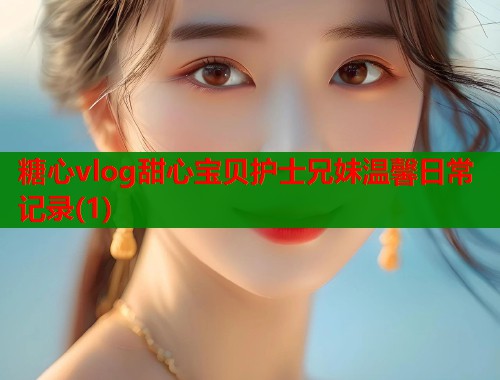 糖心vlog甜心宝贝护士兄妹温馨日常记录(1)
