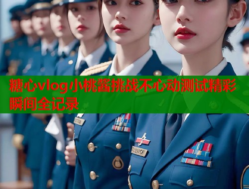 糖心vlog小桃酱挑战不心动测试精彩瞬间全记录